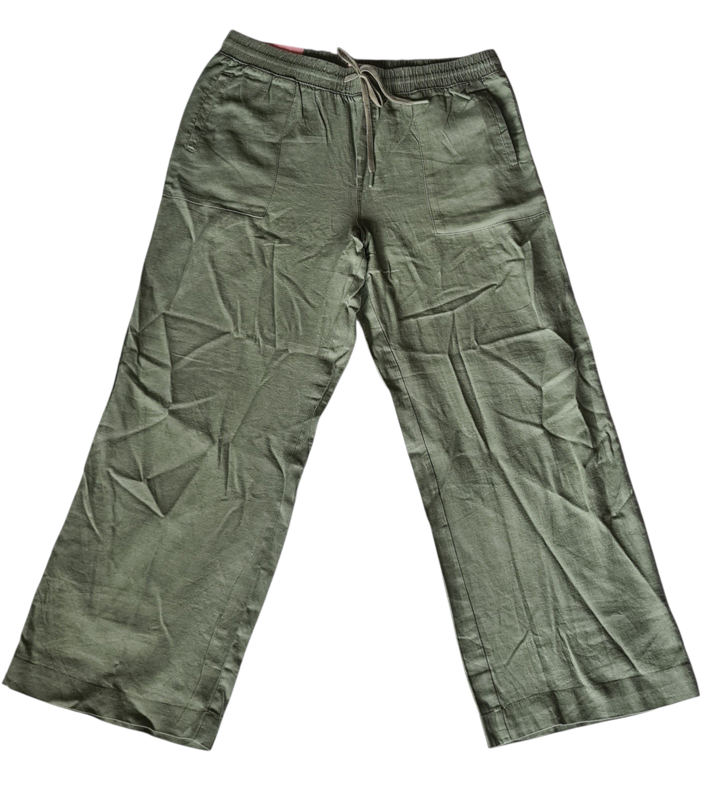 TEDDI ROSE Ladies Wide Leg Pants - Green - Size LARGE