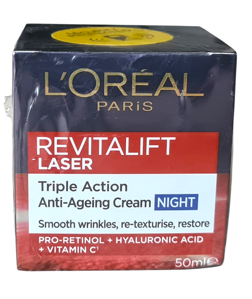 L’Oreal Revitalift Laser Triple Action Night Cream 50ml – Age 40+