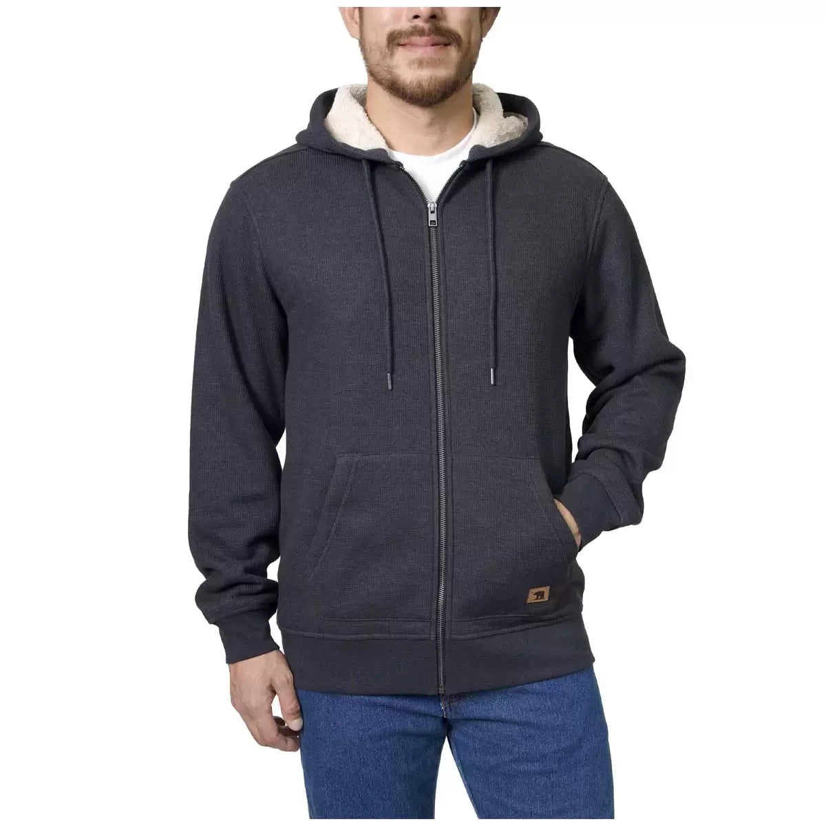 New Men's Freedom Foundry Bonded Plush Hoodie | Size XL | Black - FREE POST !!