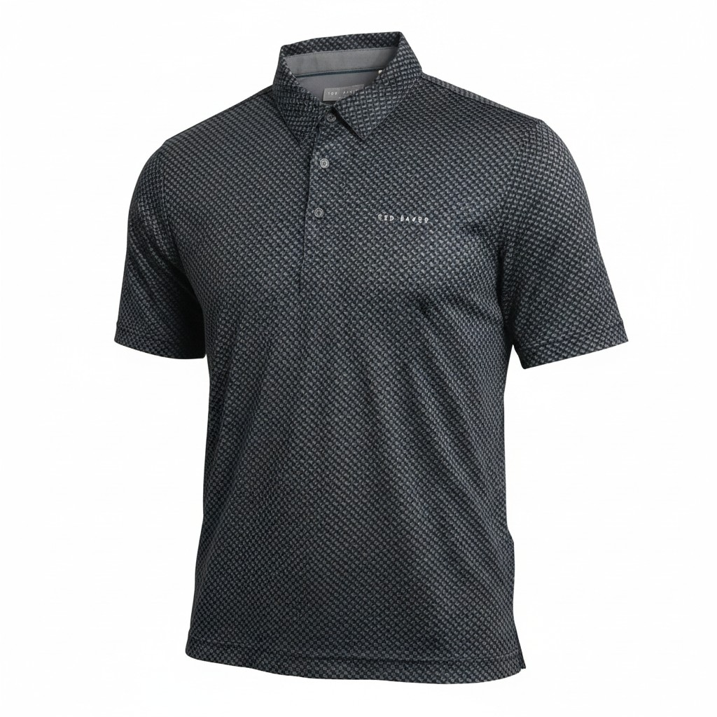 New Ted Baker Men's Golf Polo Shirt - Quick Dry Wicking - UPF 40 -Size XL