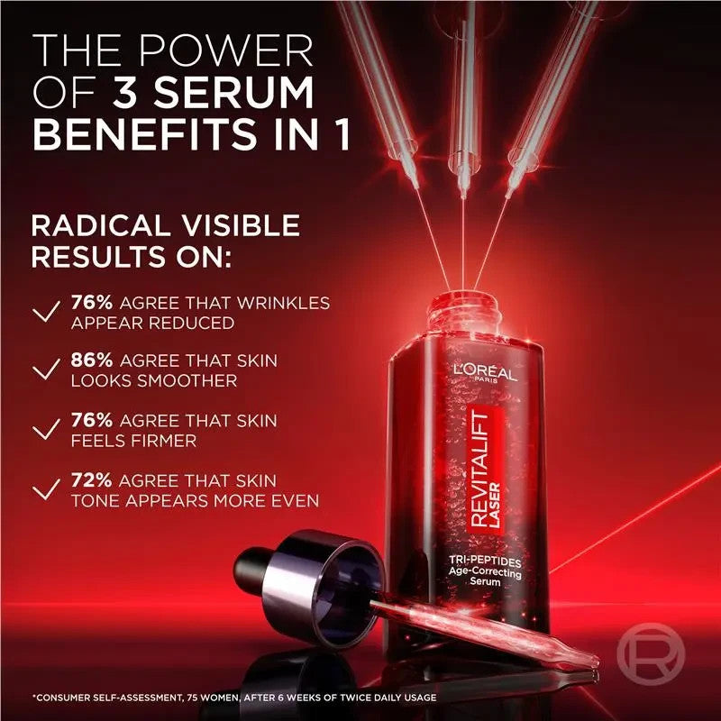 L'Oreal Paris Revitalift Laser Tri-Peptides Age Correcting Serum 30mL