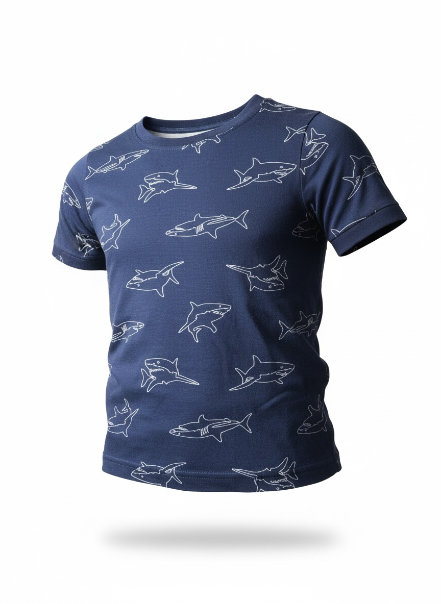 Kirkland Signature Kids 4-Piece Pyjama Set – Age 5 – Organic Cotton – Custom Fit