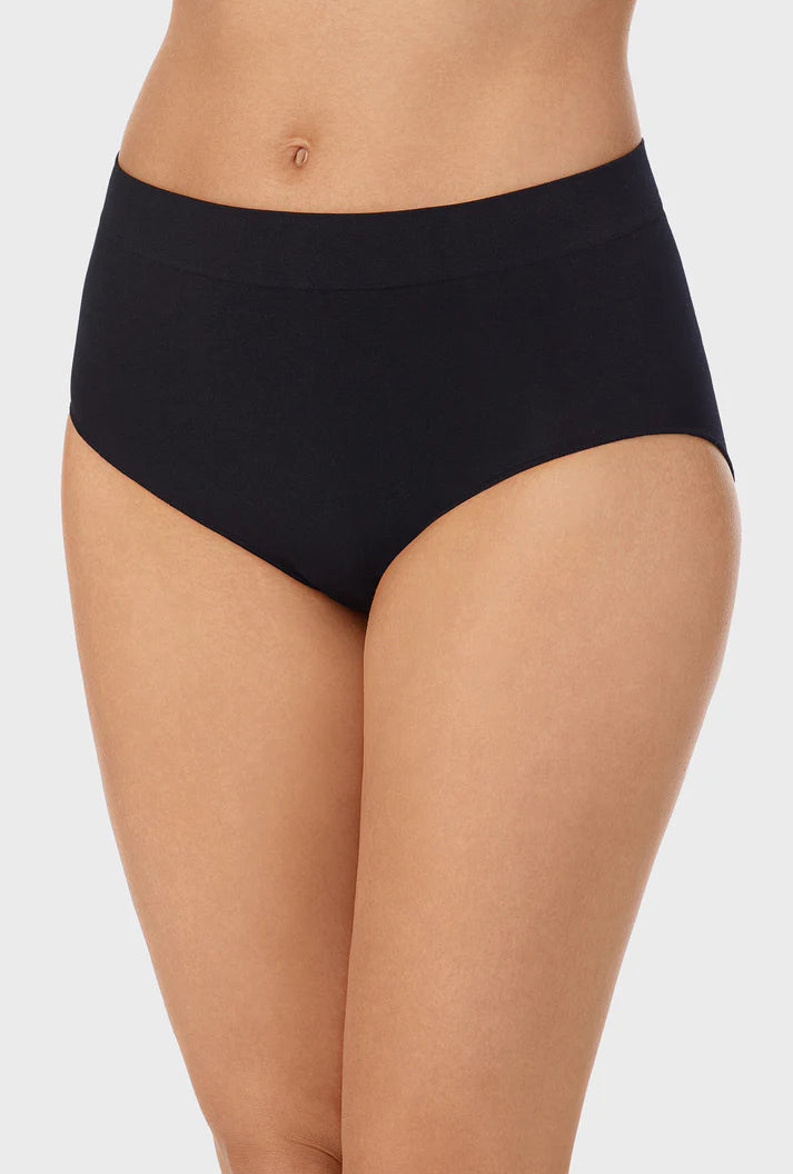 CAROLE HOCKMAN 5pk Seamless Brief - Neutral & Black - Size XL