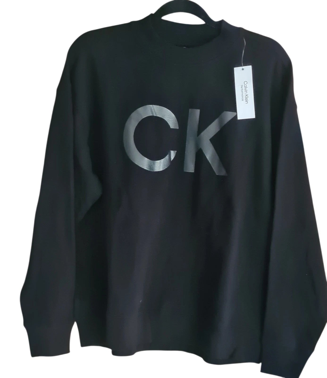 Calvin Klein Performance Women's Crew - Black - Size Medium