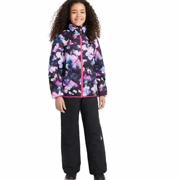 Gerry Girls 3 in 1 Systems Jacket with Beanie - Pink - Age 10/12 Youth- Medium