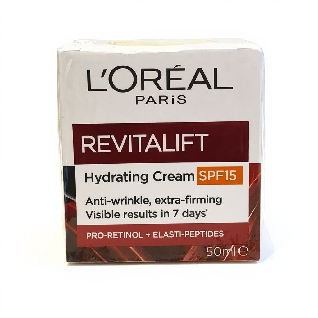 L’Oreal Paris Revitalift Hydrating Day Cream 50ml – Anti-Wrinkle SPF15