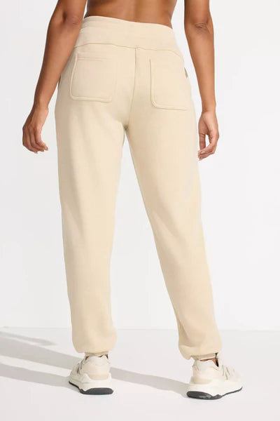 Mondetta Fleece Jogger - Irish Cream-Relaxed Fit - Size XL