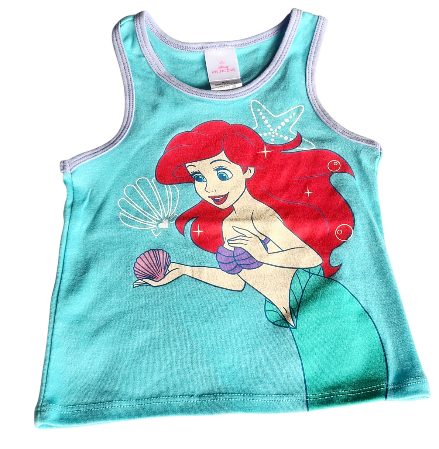 New Disney Girls Princess Tank Top - Size 5