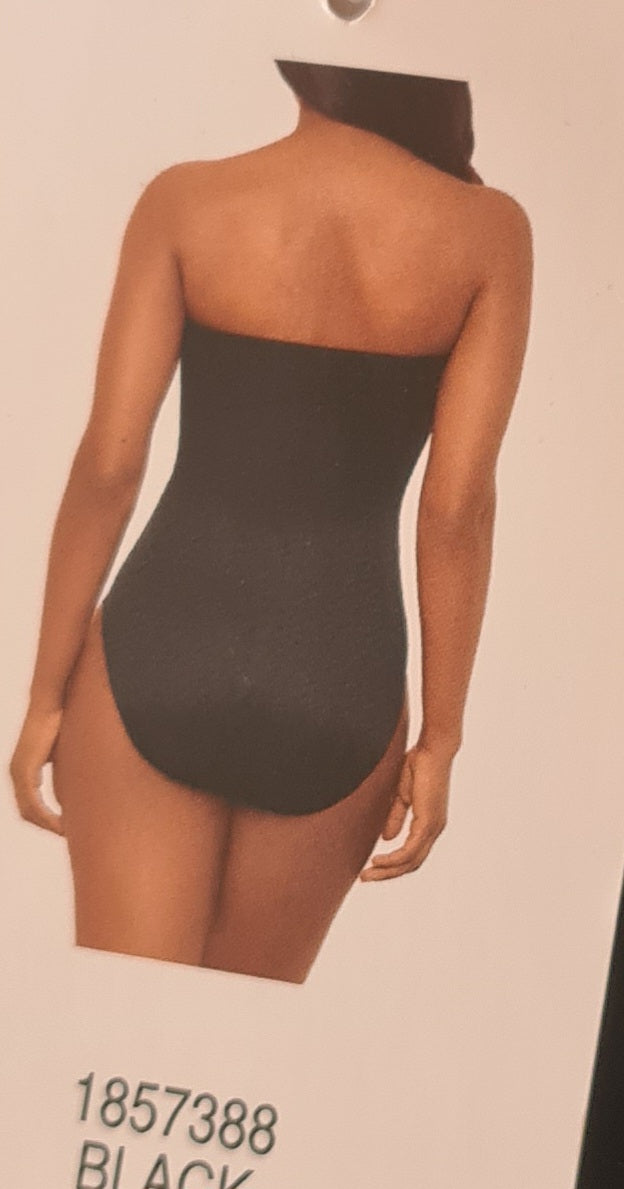 Miradonna by Miraclesuit Women's Strapless Underwire One Piece Swimsuit