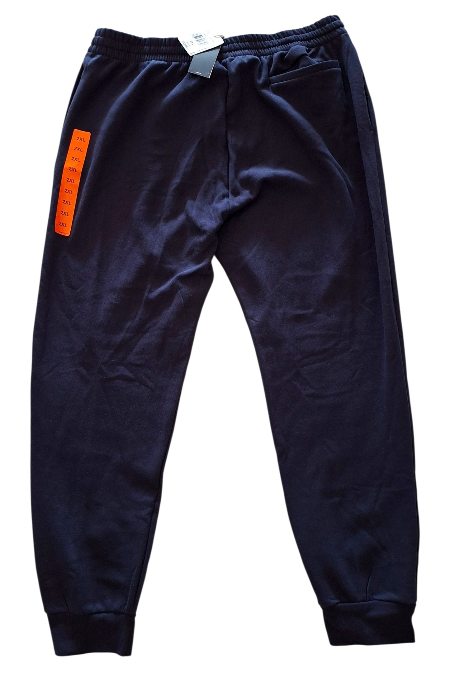 New Adidas Men's Feelcozy Regular Tapered Joggers - Size 2XL - Legink/White