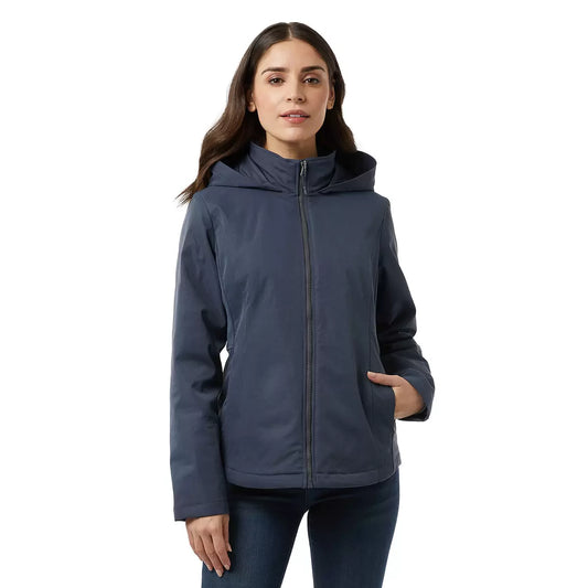 NEW 32 Degrees HEAT Ladies Soft Tech Jacket - Navy - Size Large
