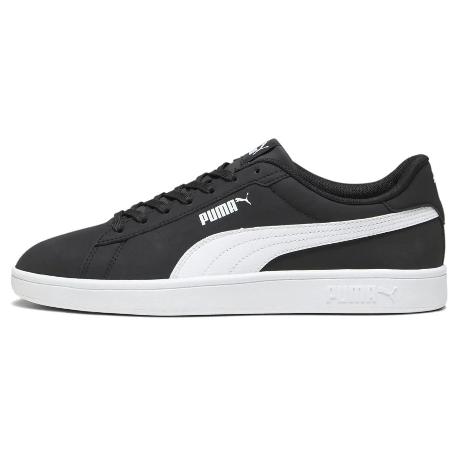 NEW Puma Men's Smash 3.0 L Trainers  | Black | Size US 8 (UK7)