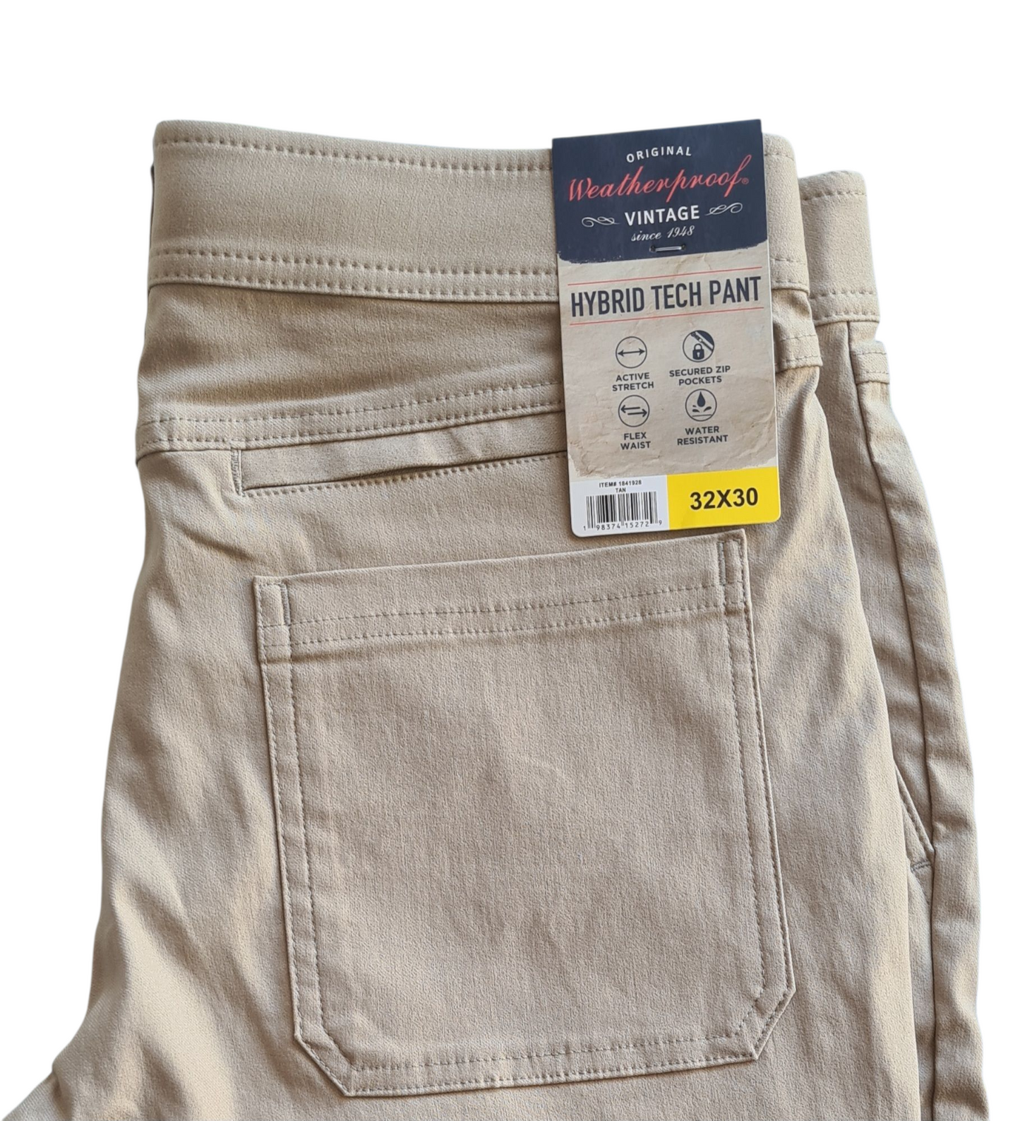 NEW Weatherproof Vintage Men's Hybrid Tech Pant | Size W32 x L30