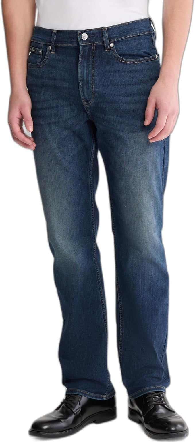 NEW Calvin Klein Men's - Slim Fit - High Stretch Jeans - Blue -Size W42 x L32