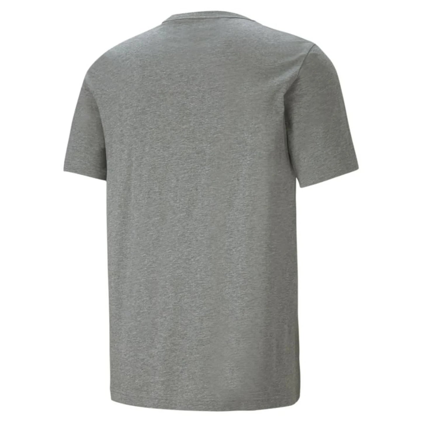NEW PUMA Essentials Men's Logo Cotton Tee - Medium Grey Heather  - Size XL