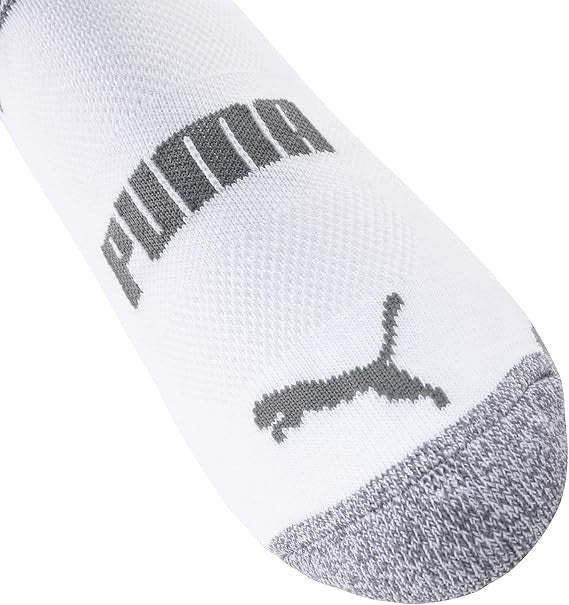 New Puma Men’s 6 Pack Low Cut Cushioned Coolcell Socks – Shoe Size 6–12