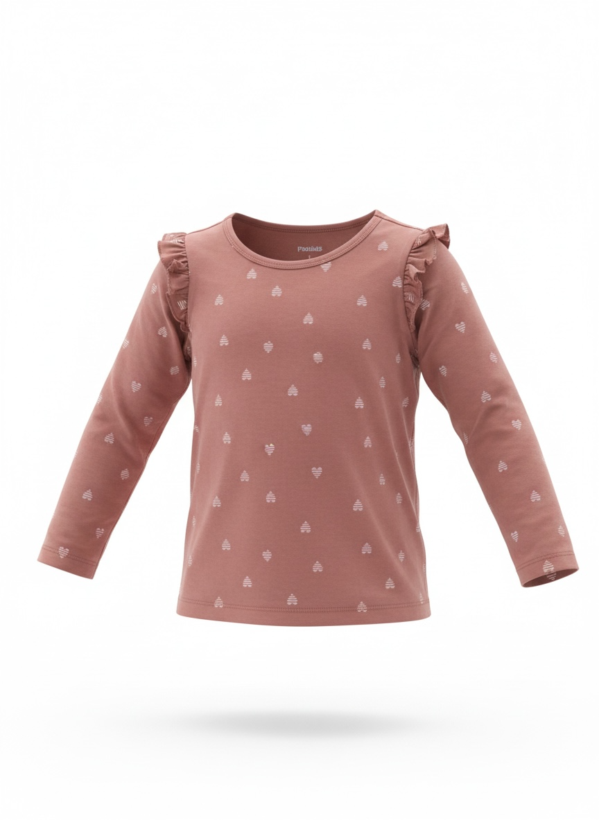 Pekkle Kids 3-Piece Long Sleeve T-Shirt Set – Age 7 – Soft & Stretchy