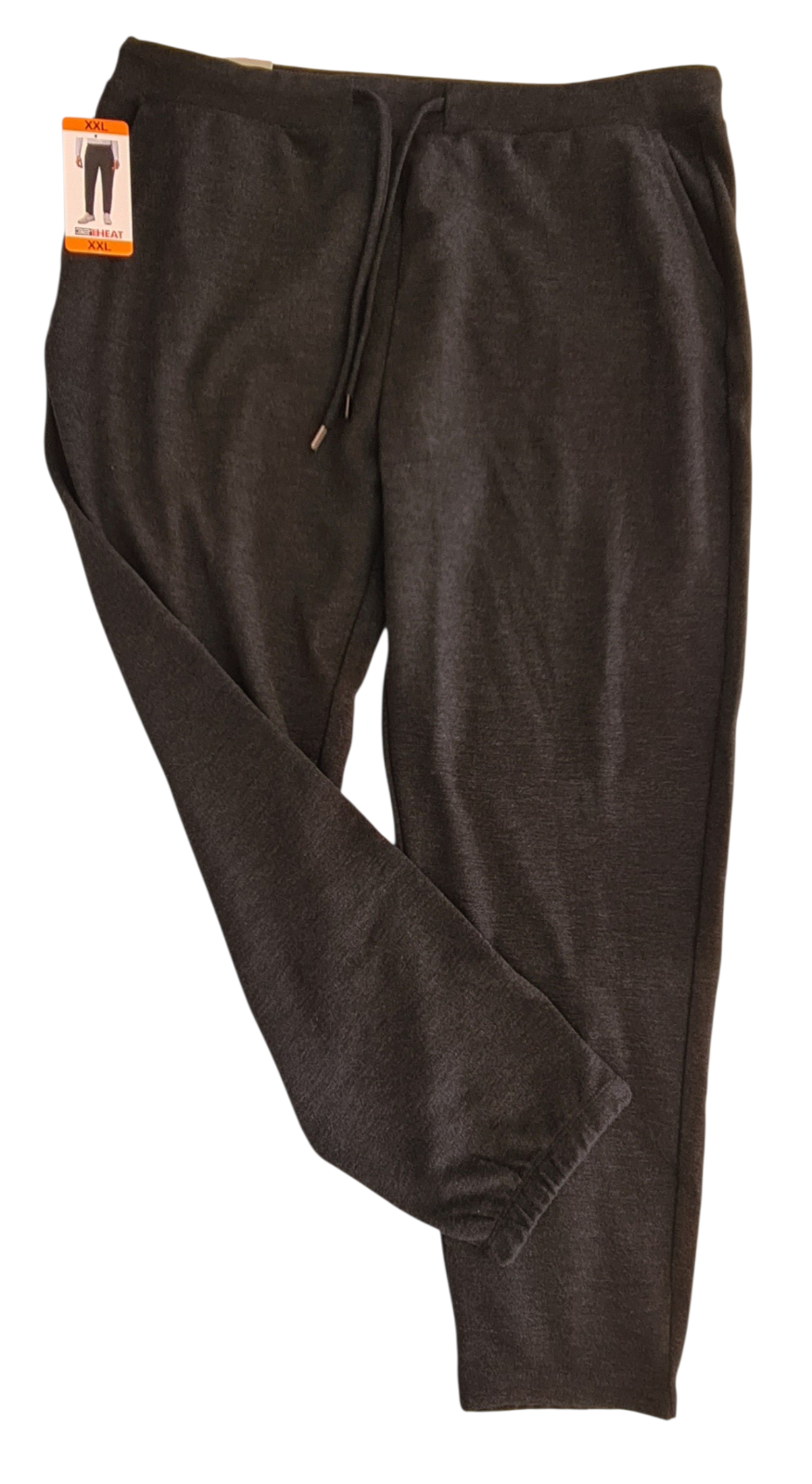 New 32 Degrees Men’s Heat Jogger Pants – Heather Black - Size XXL