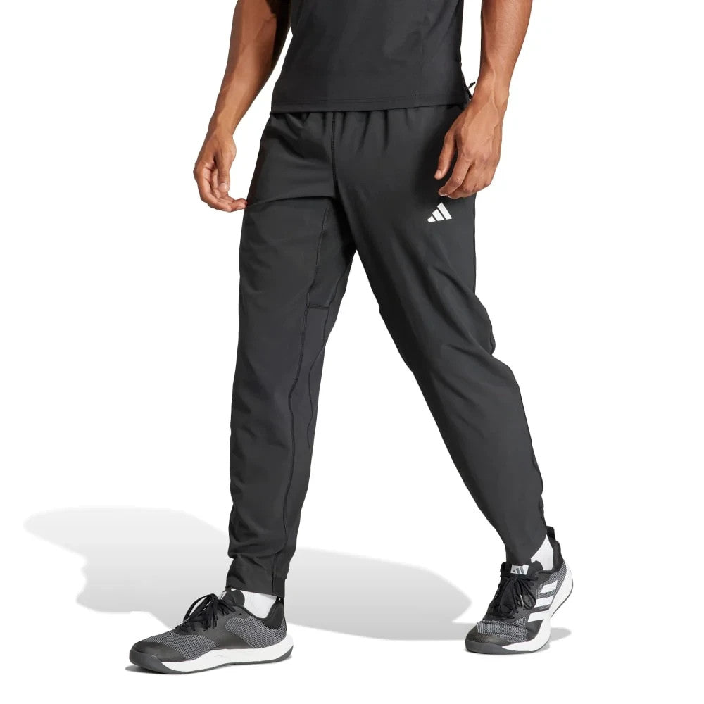 New Adidas Men's Aeroready TR-ES Woven Training Pants - Black - Size XXL