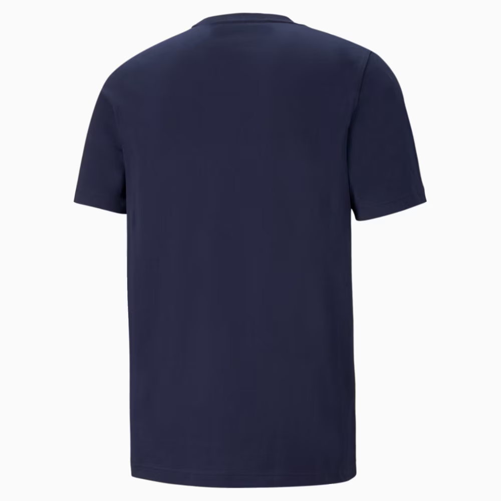 NEW PUMA Essentials Men's Logo Cotton Tee - Navy - Size XXL
