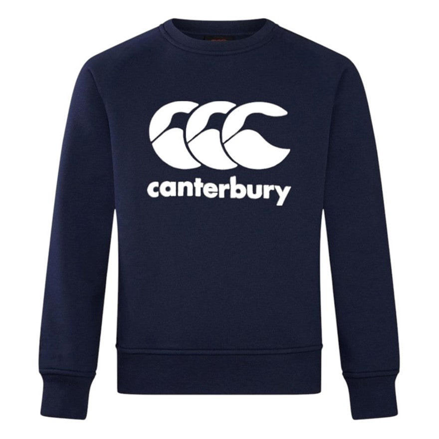 NEW Canterbury Men's CCC Crew Fleece Sweater | Size LARGE - NAVY -  FREE POST