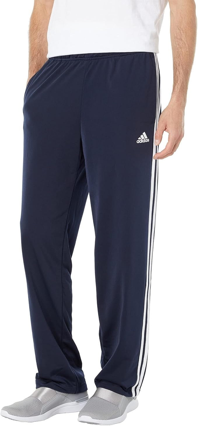 New Adidas Men’s 3S OH TP Tricot Open Hem Trackpants - Legink – Size Small