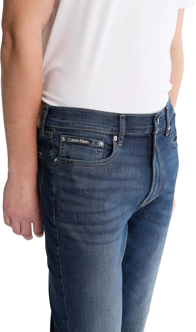 NEW Calvin Klein Men's - Slim Fit - High Stretch Jeans - Blue -Size W42 x L32