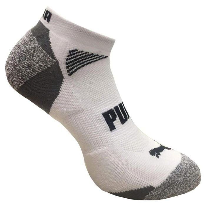 New Puma Men’s 6 Pack Low Cut Cushioned Coolcell Socks – Shoe Size 6–12