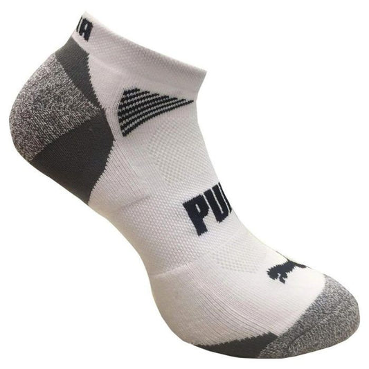 New Puma Men’s 6 Pack Low Cut Cushioned Coolcell Socks – Shoe Size 6–12