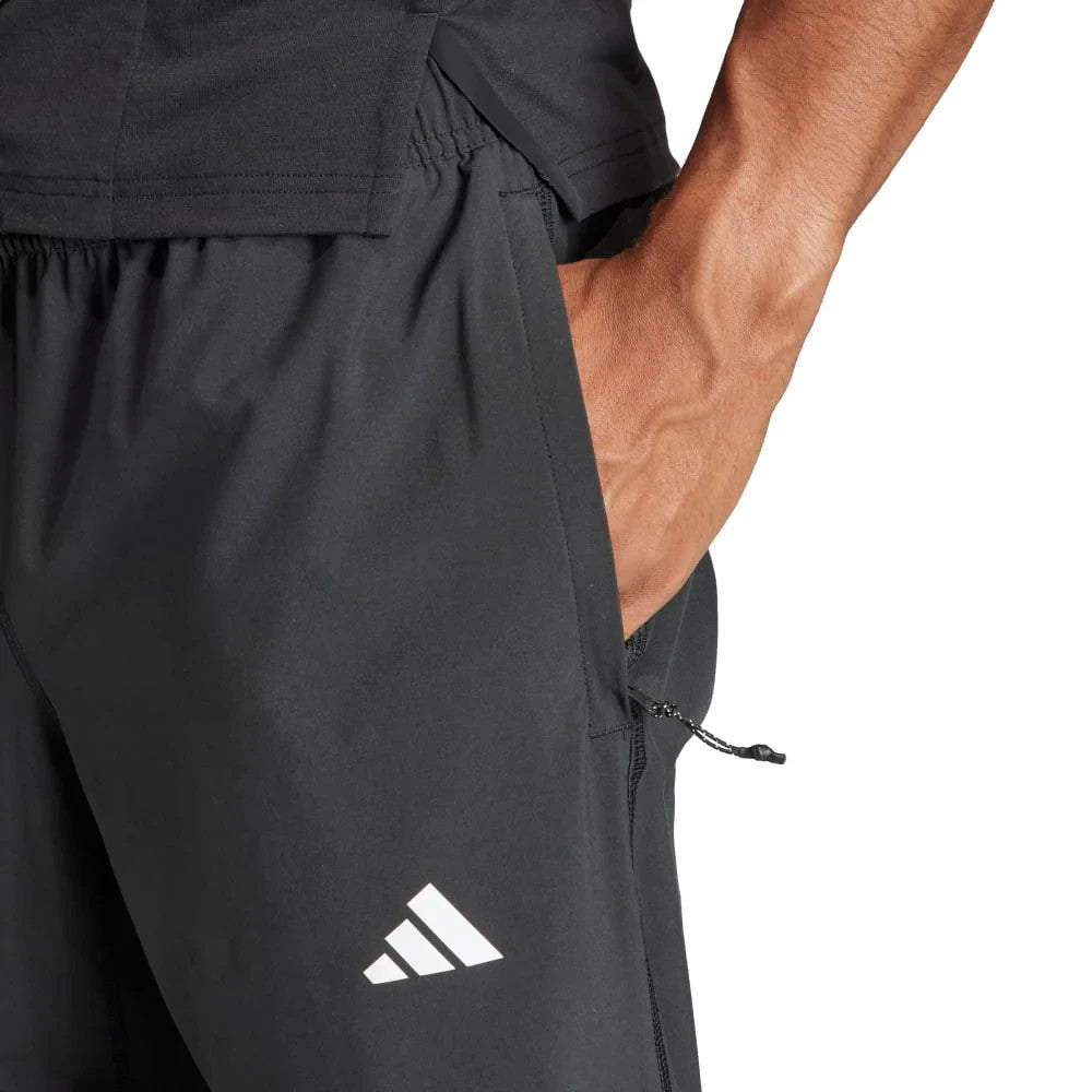 New Adidas Men's Aeroready TR-ES Woven Training Pants - Black - Size XXL