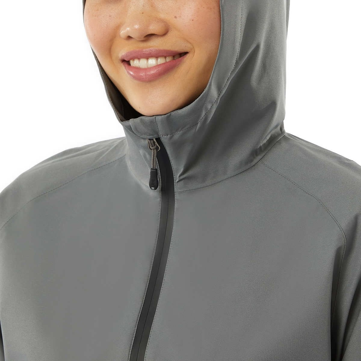 NEW 32 Degrees Cool Unisex Waterproof Rain Jacket | Grey | Men Large |Women XL
