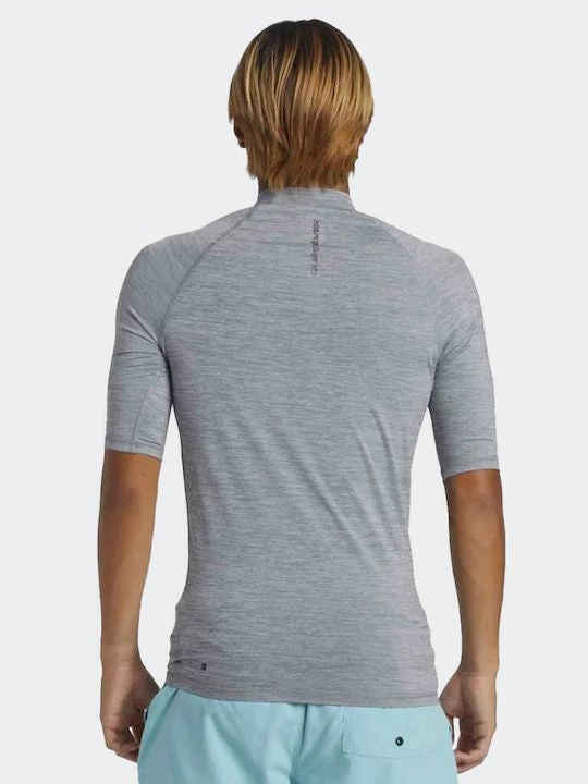 New Quiksilver Men’s UV Sun Protection Shirt – Grey – Size LARGE – UPF 50+