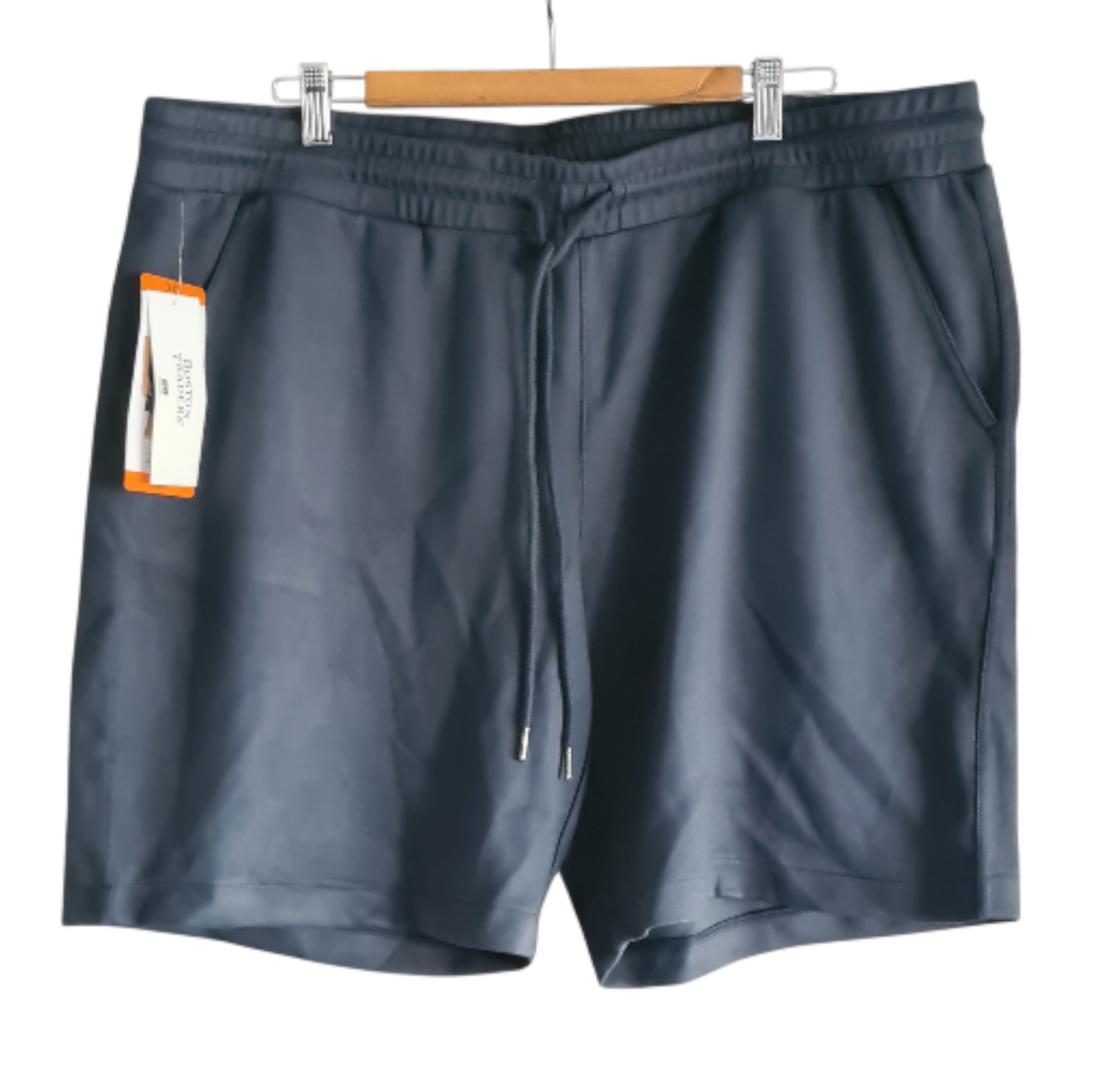 NEW BOSTON TRADERS Men's Super Soft Shorts - Blue - Size XXL - FREE POST!