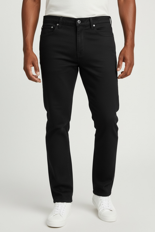 New Men's Levi’s 502 Taper Jeans – Black – W40 x L30 – Stretch – Cool Eco