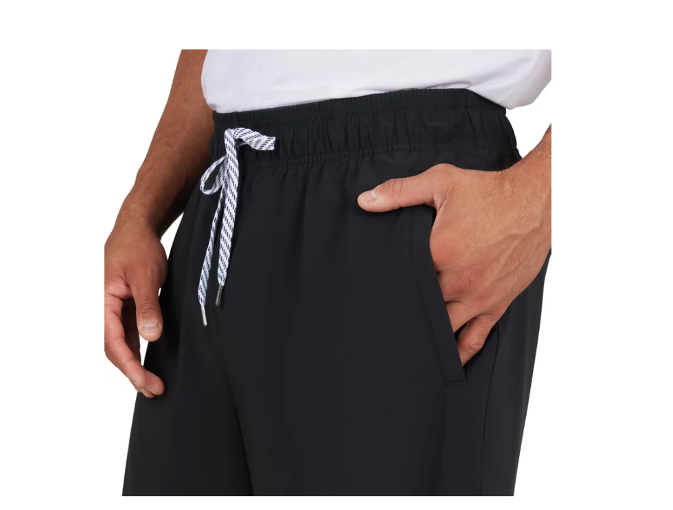 New Reflex Men's Warp Short -  Black - Size Large - Zipped Back Pockets