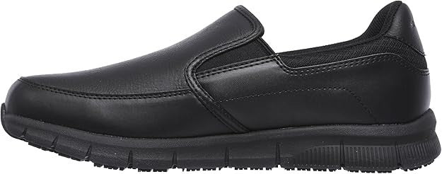New Skechers Men's Work Relaxed Fit Nampa Groton Slip Resistant Shoes |  US 13