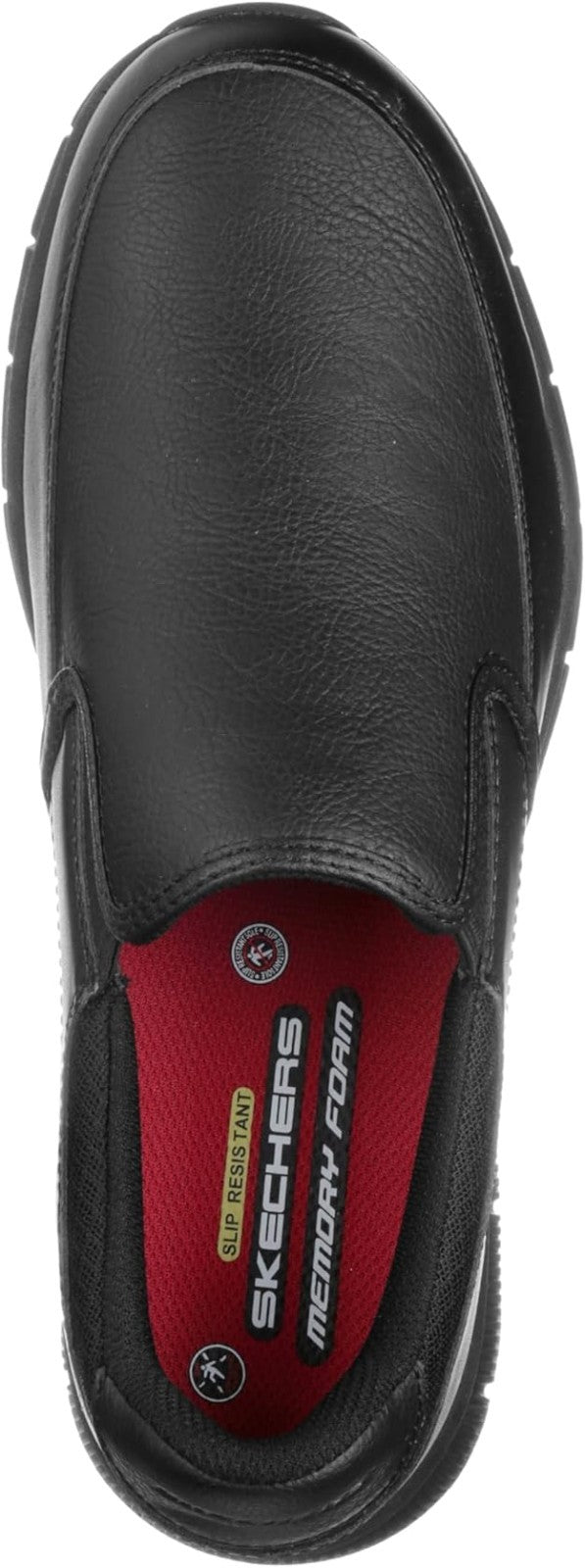 New Skechers Men's Work Relaxed Fit Nampa Groton Slip Resistant Shoes |  US 13