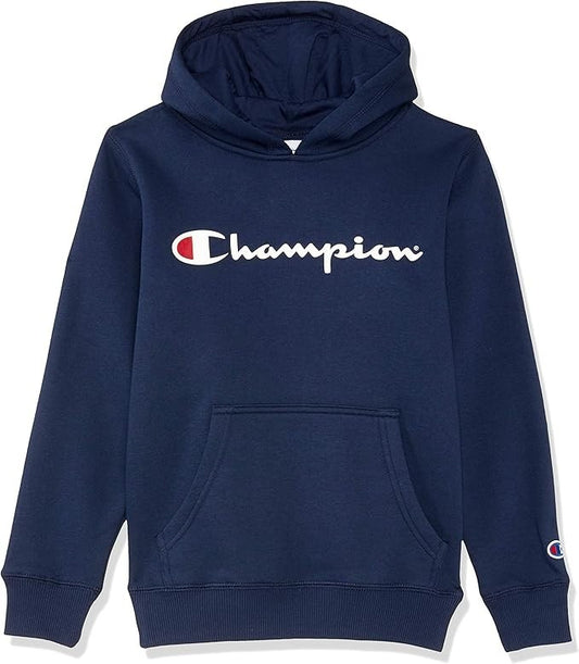 NEW Champion Script Men's Hoodie | Navy | Size  LARGE ***FREE POST
