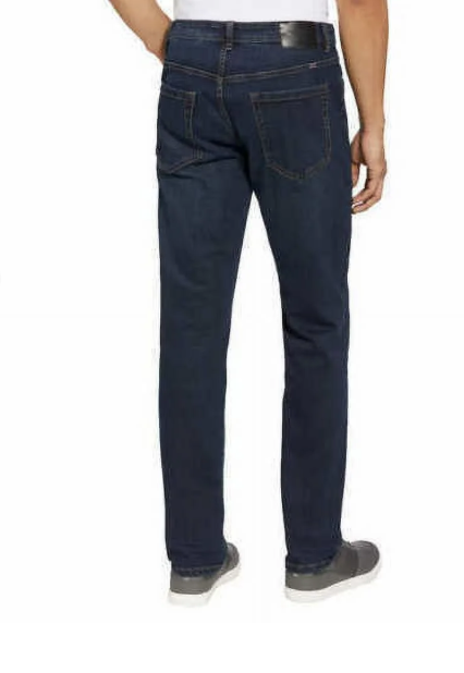 English Laundry Men's Harrow Straight Fit Stretch Jeans -Dark Indigo- W30 x L32