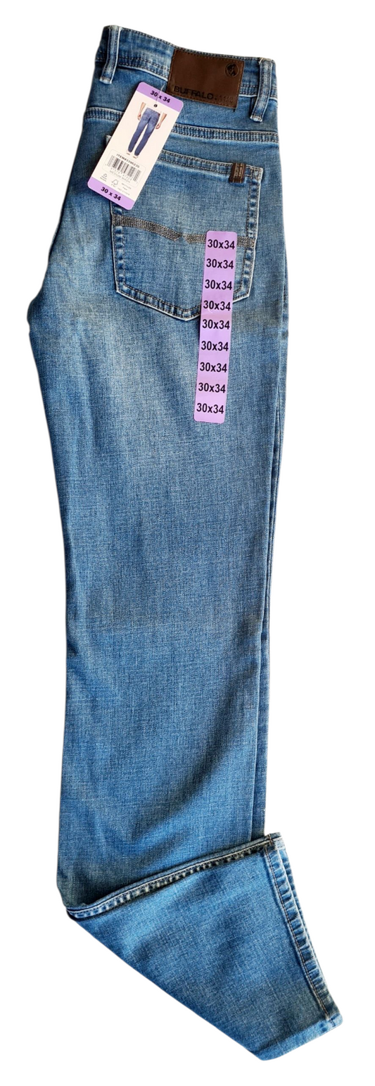 NEW Buffalo David Bitton Men's Jack Slim Straight Stretch Jeans | Size W30 x L34