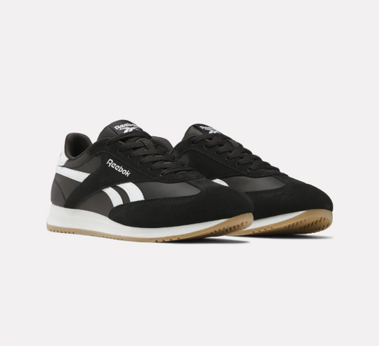 NEW Reebok World 70 Unisex Sneakers - Black/White - Size US 7 (UK 6) -FREE POST!