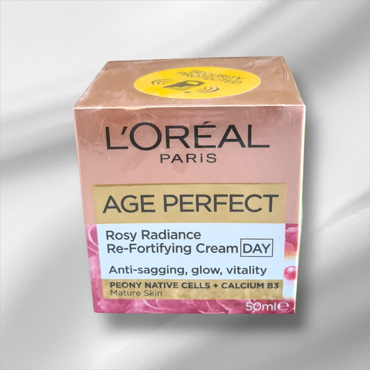L’Oreal Age Perfect Rosy Radiance 50ml Age 60+  Re-Fortifying Day Cream