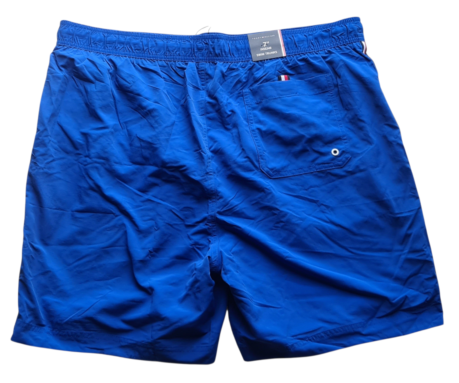 New Tommy Hilfiger Men's 7" Swim Trunks Drawstring Boardshorts | Size 3XL -Blue