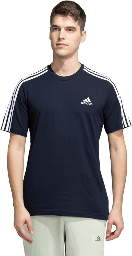 New adidas M 3S SJ T Men's  Tee/T-Shirt - Legink - Size Small -  100% Cotton