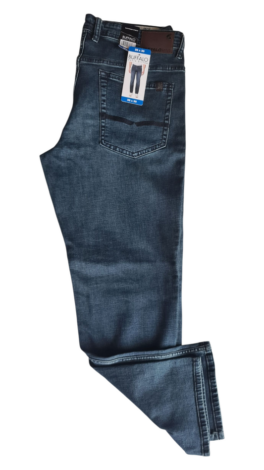 NEW Buffalo David Bitton Men's Jack Slim Straight Stretch Jeans | Size W36 x L30