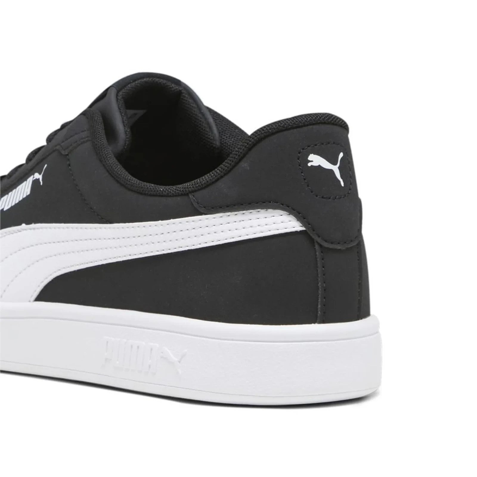 NEW Puma Men's Smash 3.0 L Trainers  | Black | Size US 8 (UK7)