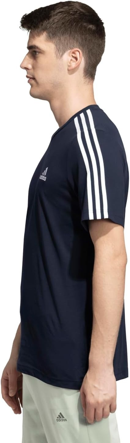 New adidas M 3S SJ T Men's  Tee/T-Shirt - Legink - Size Small -  100% Cotton