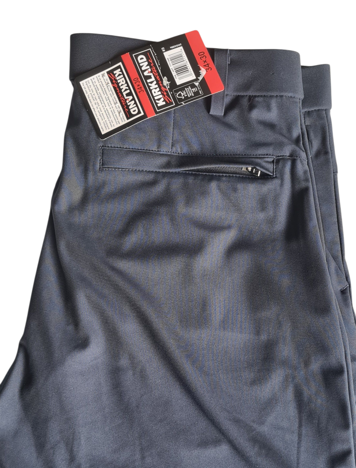 NEW Kirkland Signature Men's Performance Pant | 4-Way Stretch | Size W34 x L30