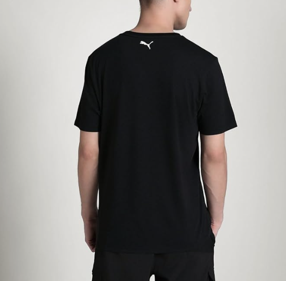 NEW Puma Men’s M Tad Tech Triblend Tee – Black – Size Small