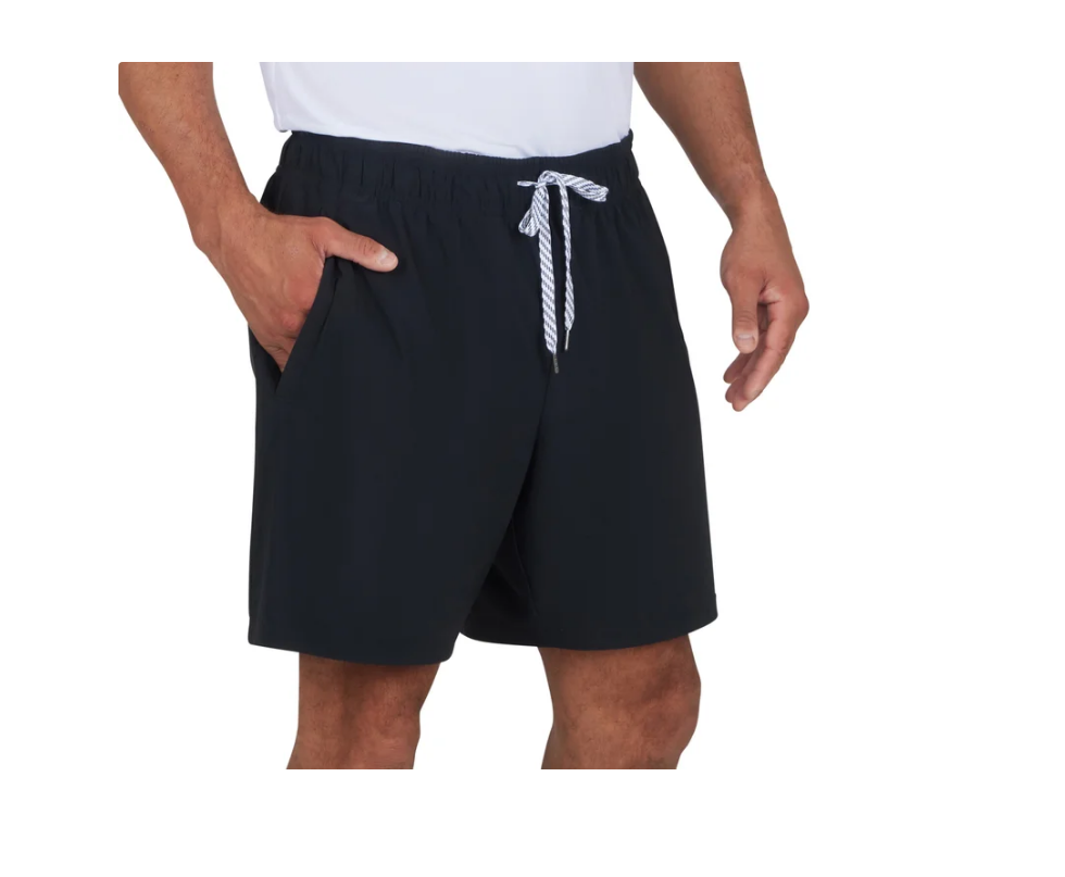 New Reflex Men's Warp Short -  Black - Size Large - Zipped Back Pockets